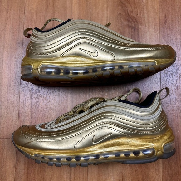 Nike Air Max 97 Olympic Gold Men’s Size 9 CT4556-700 - Picture 12 of 12